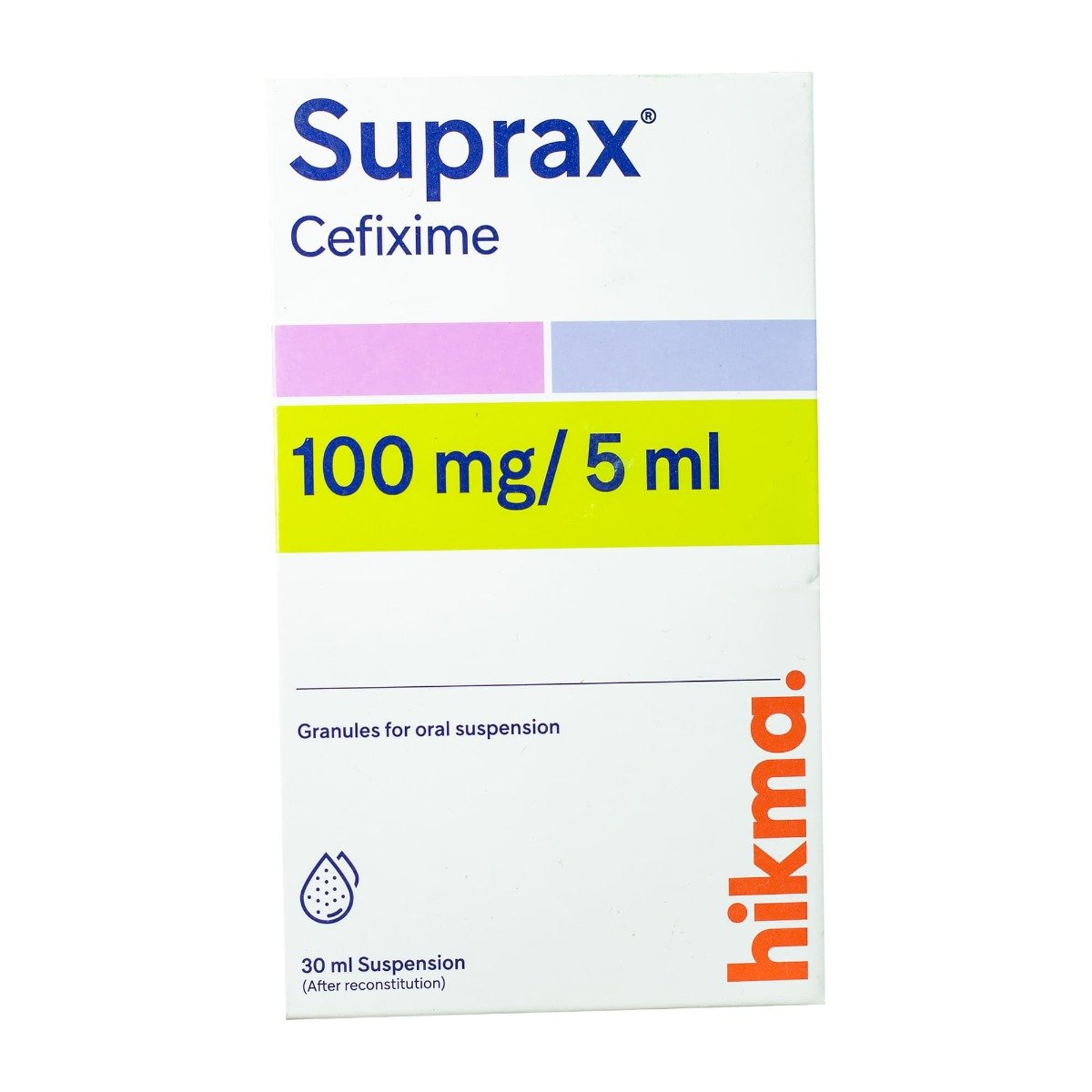 Suprax 100 mg-5 ml Suspension - 30 ml
