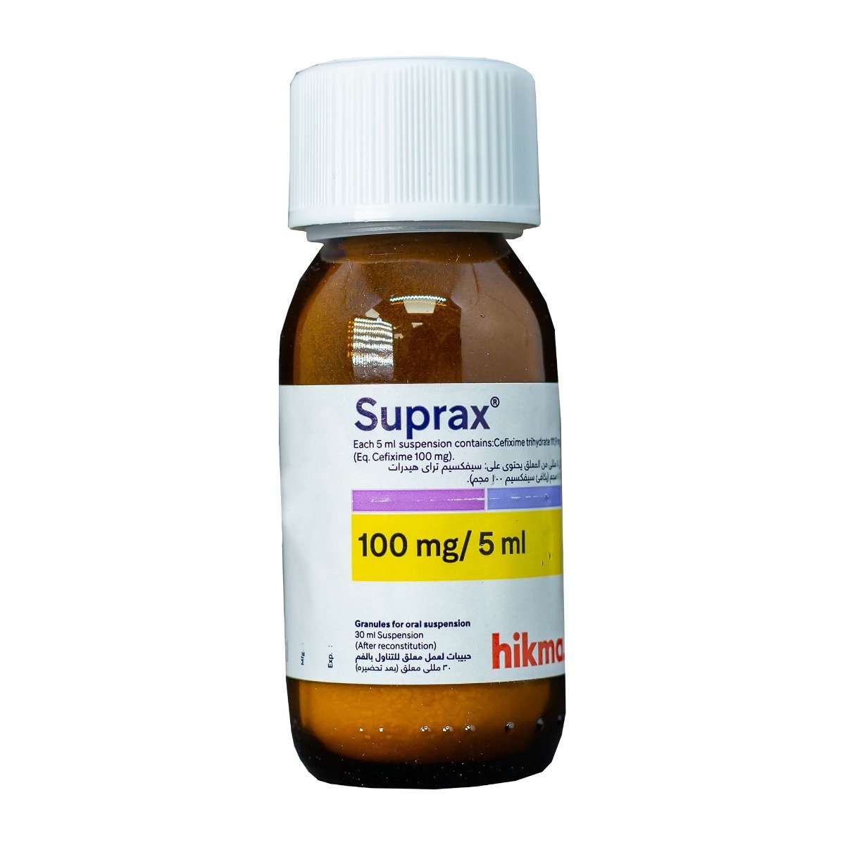 Suprax 100 mg-5 ml Suspension - 30 ml