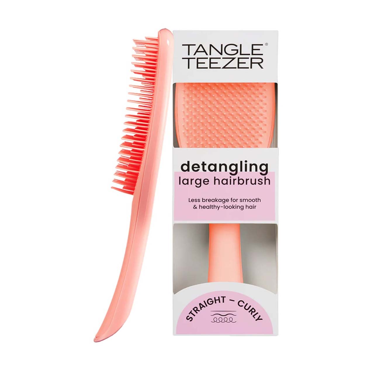 Tangle Teezer The Ultimate Detangler Large Straight and Curly Hair Brush