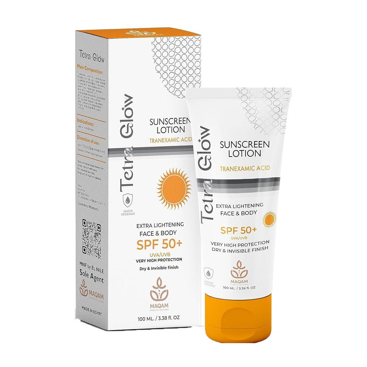 Tetra Glow Very High Protection SPF50+ Sunscreen Lotion - 100ml