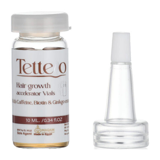 Tettello Hair Growth Accelerator Vials - 12 Vials X 10ml
