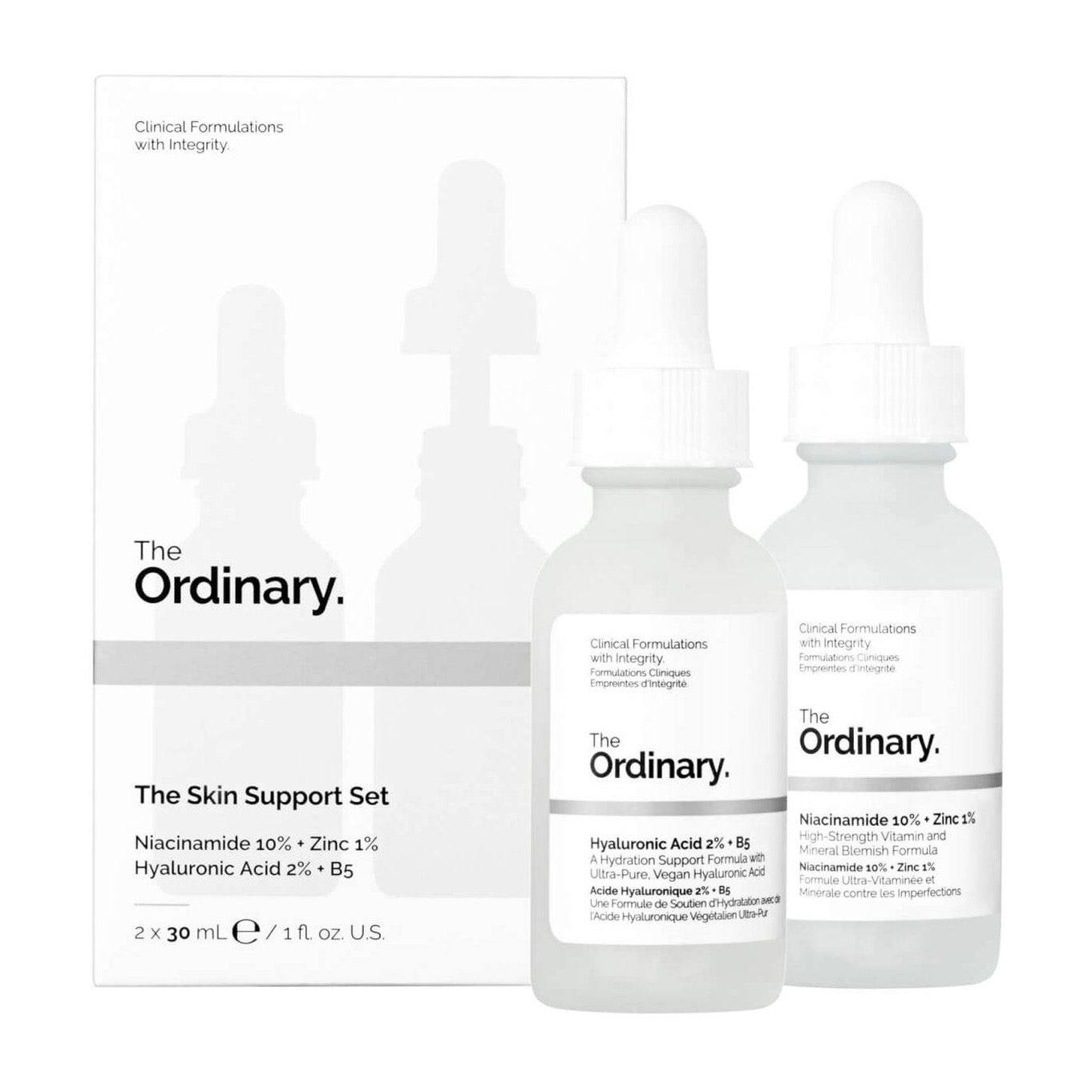 The Ordinary The Skin Support Set