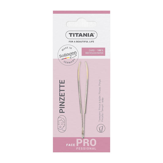 Titania Nickel Plated Tweezer - 1066/G
