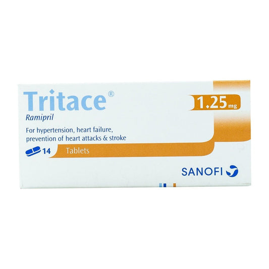 Tritace 1.25 mg - 14 Tablets