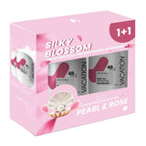 Vacation Pearl Rose Whitening Deodorant Roll On (1+1) - 50ml