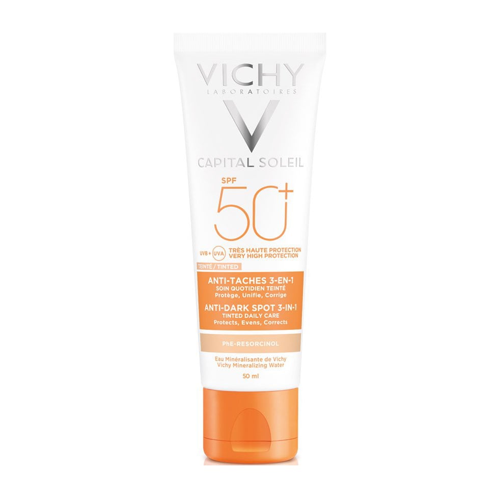 Vichy IDEAL SOLEIL 3-in-1 Tinted Anti-Dark Spots Care SPF50+ 50ml