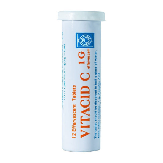 Vitacid C 1 gm - 12 Effervescent  Tablets