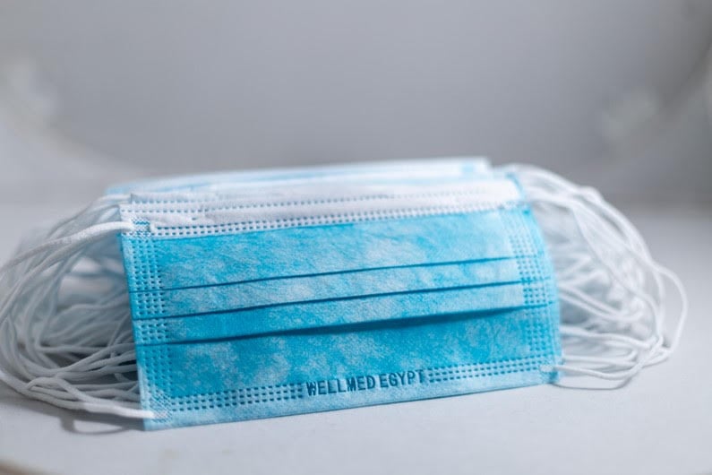 Wellmed Elastic Ear Loop Disposable Face Mask - 50 Masks