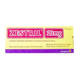 Zestril 20 mg - 10 Tablets