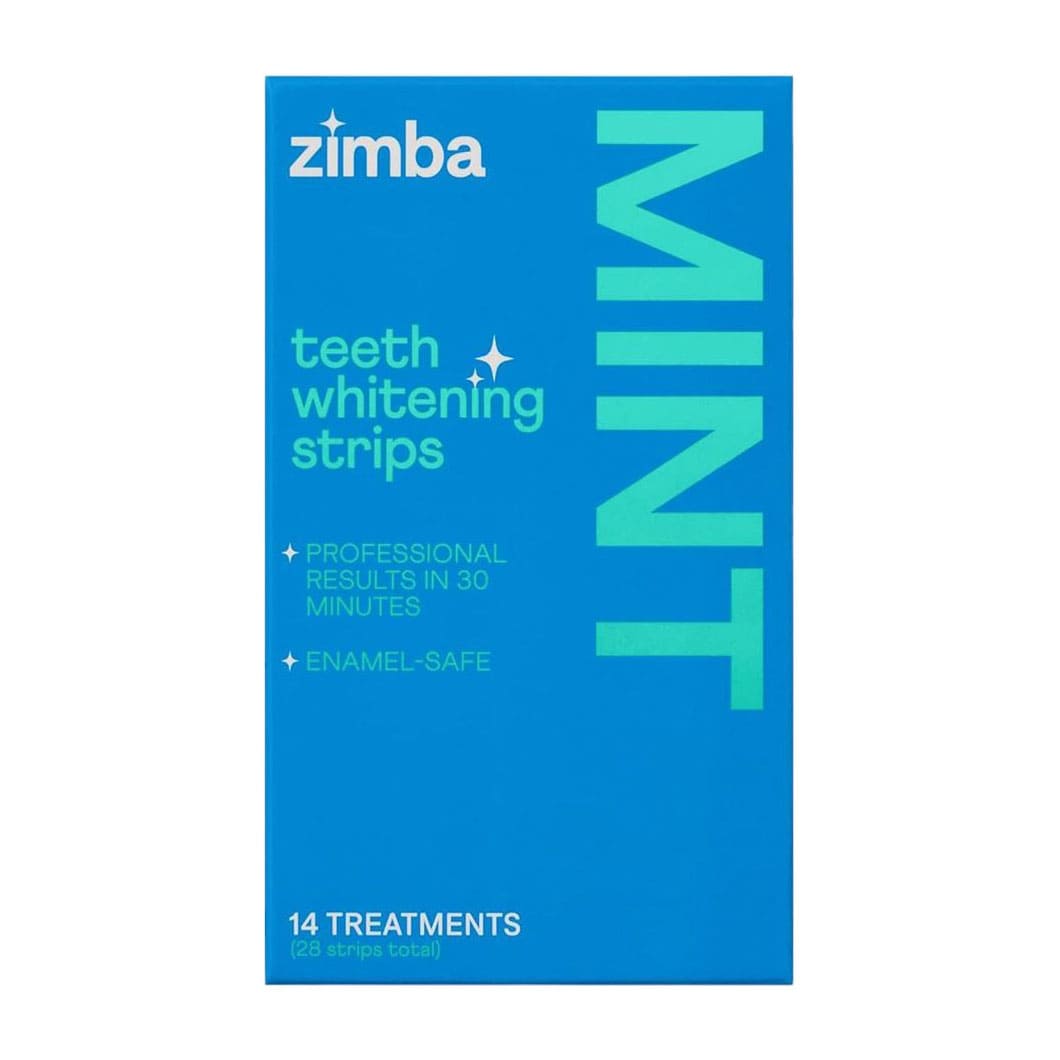 Zimba Teeth Whitening Strips 28 Strips - Mint